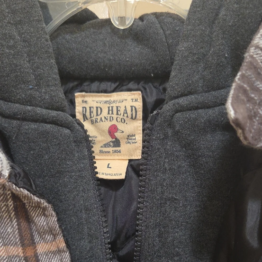 Plaid Shirt Jacket for Men - Picture 2 of 9